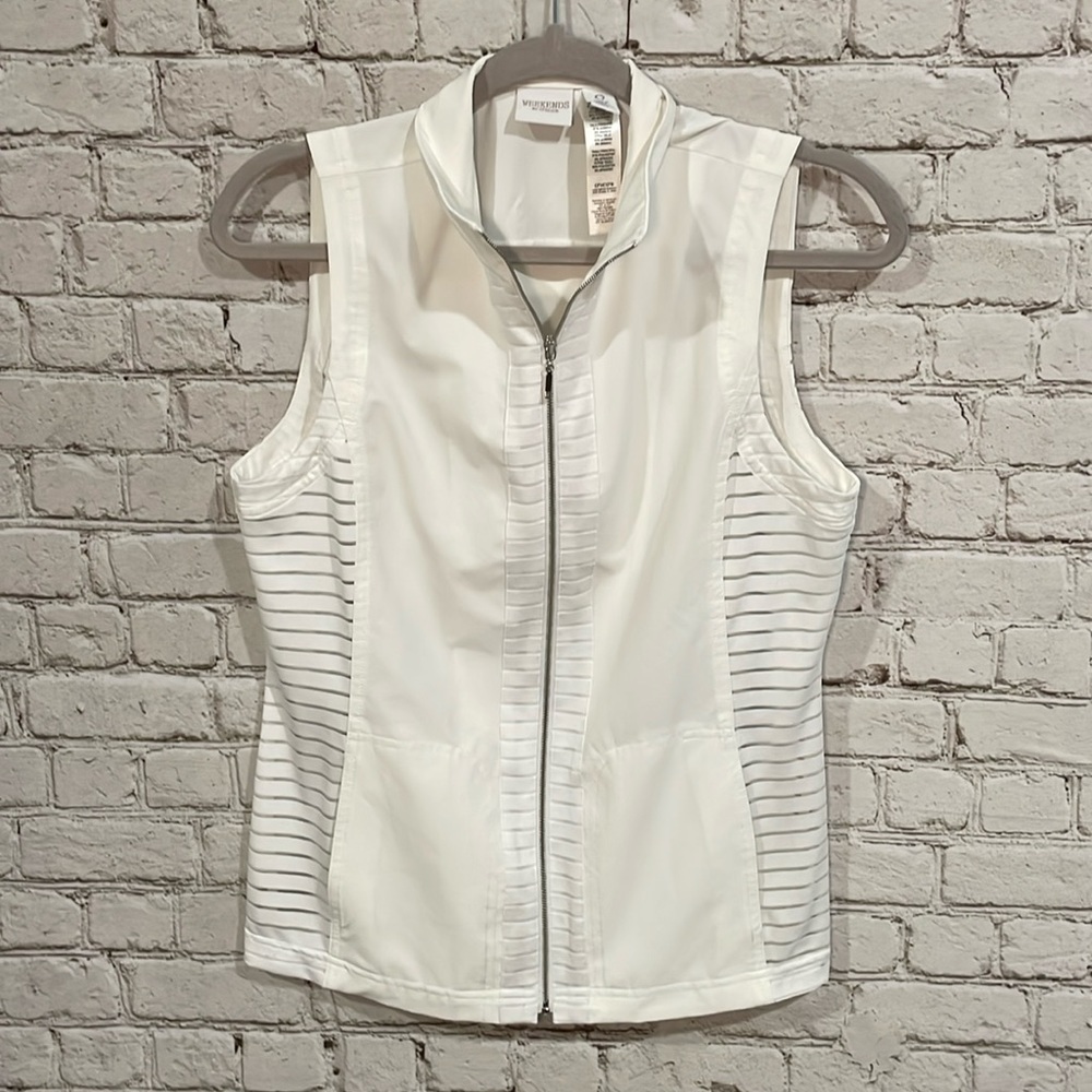 Chicos Weekends Vest Size 0